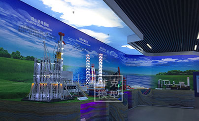 渤海石油集团展厅