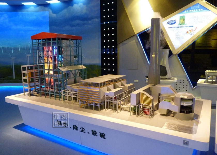 宁东能源化工基地展厅系列模型